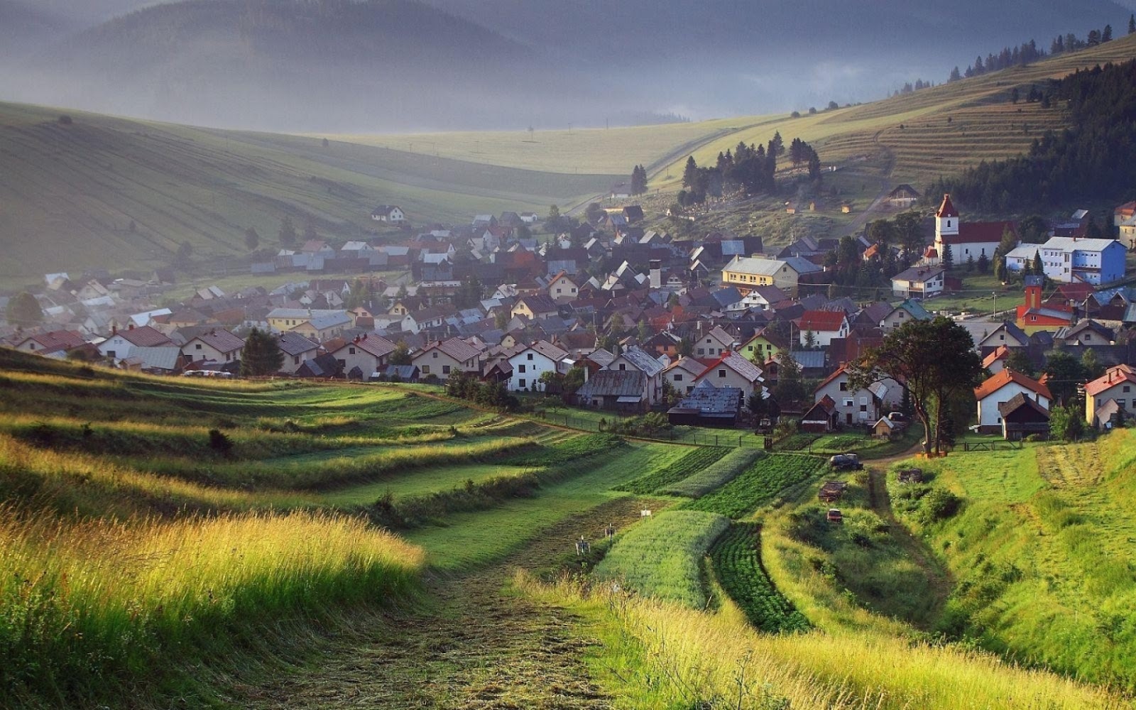 Hình ảnh một thung lũng ở Slovakia