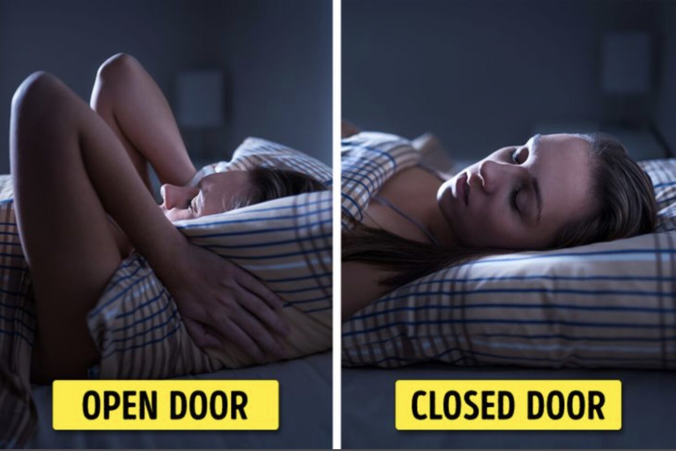 đảm bảo chất lượng giấc ngủ khi đóng cửa phòng
