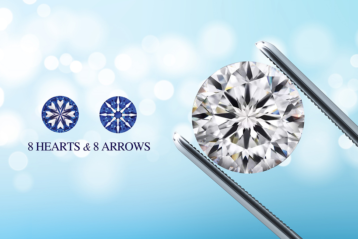 Sức cuốn hút đặc biệt từ trang sức kim cương 8 Hearts & 8 Arrows